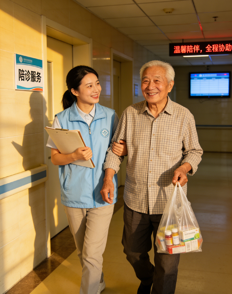 赤峰五狐家政专属陪诊服务项目